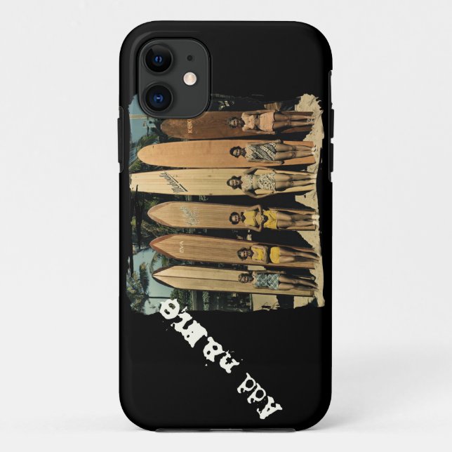 Coques Case-Mate iPhone Filles surfeuses vintages (Dos)
