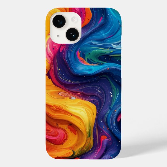 Coques Case-Mate iPhone Fils colorés (Verso)