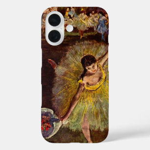 Coque Pour iPhone 16 Fin d'une arabesque par Edgar Degas, Ballet Vintag