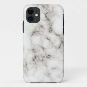 Case-Mate iPhone Case Finition en marbre d'ébène ivoire