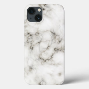 Etui iPhone Case-Mate finition en marbre noir et blanc