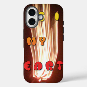 Coques iPhone 16 Fire in My Heart Art Print