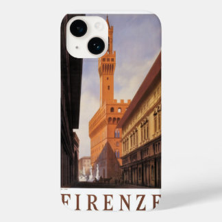 Coque Case-Mate iPhone Firenze, Florence, Palazzo Vecchio, Italie vintage
