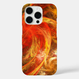 Coque iPhone 16 Pro Firestorm Nova Art Abstrait