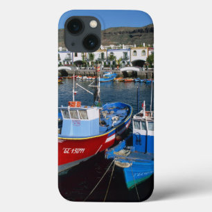 Coque Case-Mate iPhone Fishing Harbor, Puerto de Mogan, Gran Canaria,