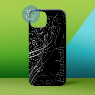 Coque Case-Mate iPhone Fissures Abstraites avec zone pour le nom