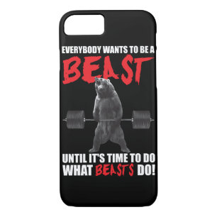 Coque Case-Mate iPhone Fitness fitness Motivation de gym - Bête
