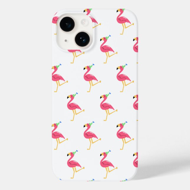 Coques Case-Mate iPhone Flamant rose (Verso)