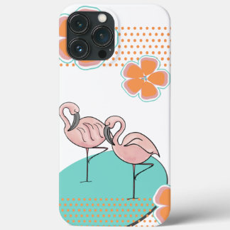 Etui iPhone Case-Mate Flamant rose côté piscine
