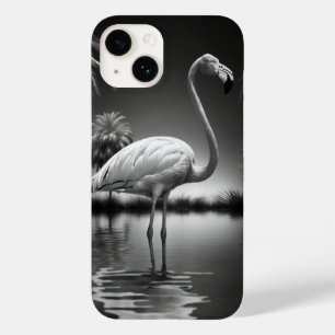 Coque Case-Mate iPhone Flamant rose dans une piscine