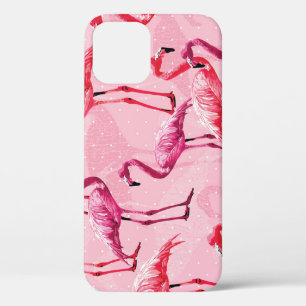 Case-Mate iPhone Case Flamant rose Elégance : Motif d'oiseaux roses.