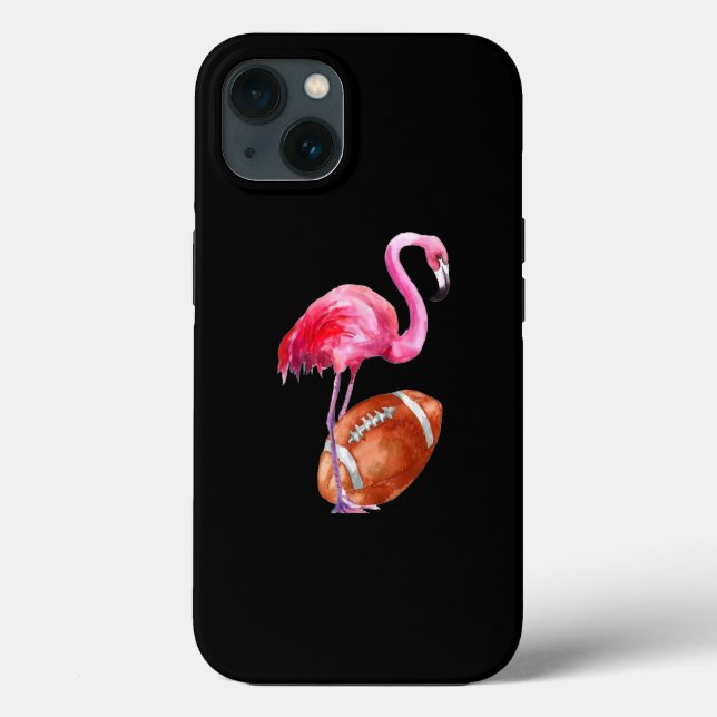 Coques Case-Mate iPhone Flamant rose Fleur Rugby Boule Amoureux des animau (Verso)