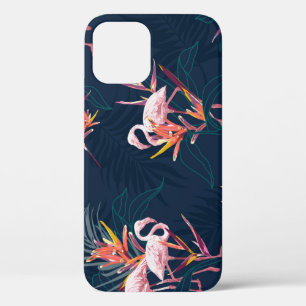 Case-Mate iPhone Case Flamant rose hawaïen : oeuvre Vintage tropicale