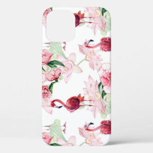 Case-Mate iPhone Case Flamant rose rose : Élégance Motif sans couture