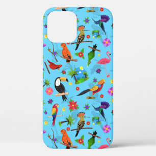 Case-Mate iPhone Case Flamant rose Toucan Et Arara Motif Oiseaux Sans Me