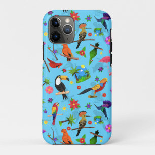 Case-Mate iPhone Case Flamant rose Toucan Et Arara Motif Oiseaux Sans Me