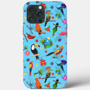 Case-Mate iPhone Case Flamant rose Toucan Et Arara Motif Oiseaux Sans Me