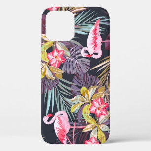 Case-Mate iPhone Case Flamant rose Tropical : Motif sans couture d'été