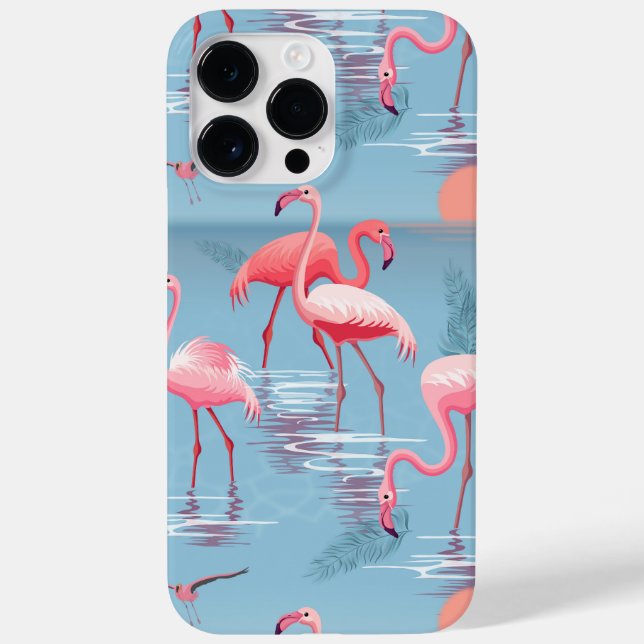 Coques Case-Mate iPhone Flamants Motif 1 (Verso)
