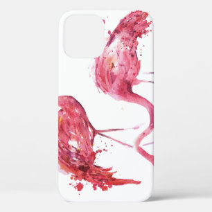 Case-Mate iPhone Case Flamants roses aquarelle, Design élégant.
