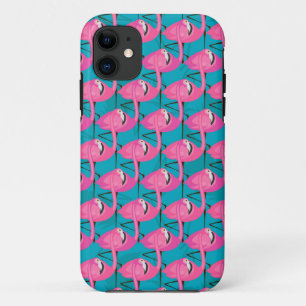 Coque Case-Mate Pour iPhone Flamants roses au néon