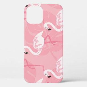 Case-Mate iPhone Case Flamants roses : illustration vintage sans soudure