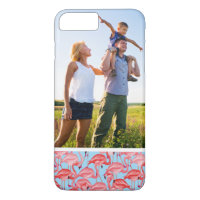 Flamants roses roses lumineux de photo faite sur