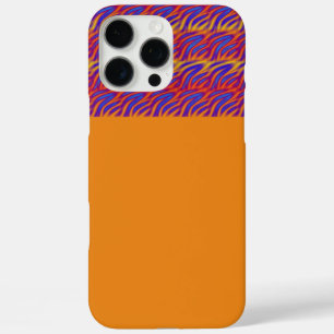 Coque iPhone 16 Pro Max Flames bleues