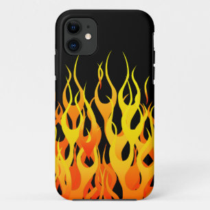 Coque Case-Mate iPhone Flames de course classique en feu