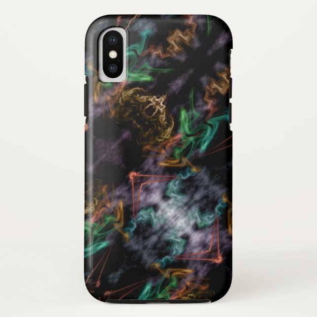 Coques Case-Mate iPhone Flames mystiques (Dos)