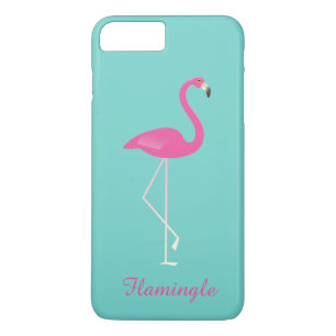 Coque Case-Mate iPhone Flamingle Flamant rose iPhone 7 Plus - turquoise