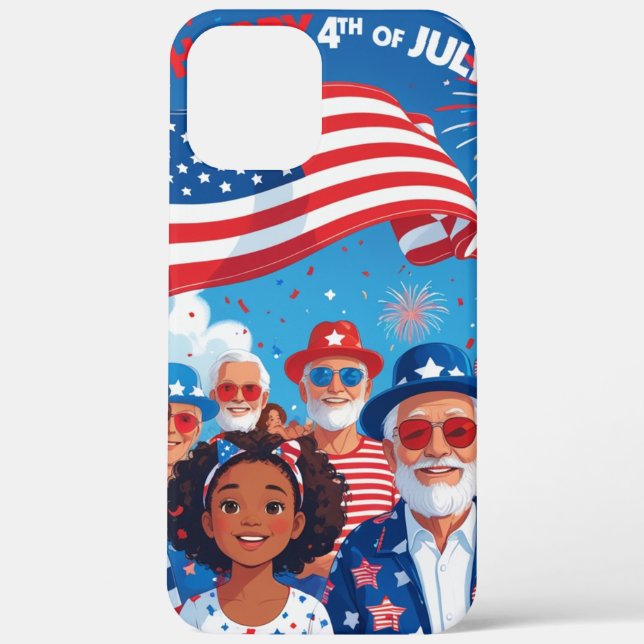 Coques Case-Mate iPhone Flamme Américaine (Verso)