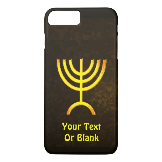Coques Case-Mate iPhone Flamme de Menorah (Dos)