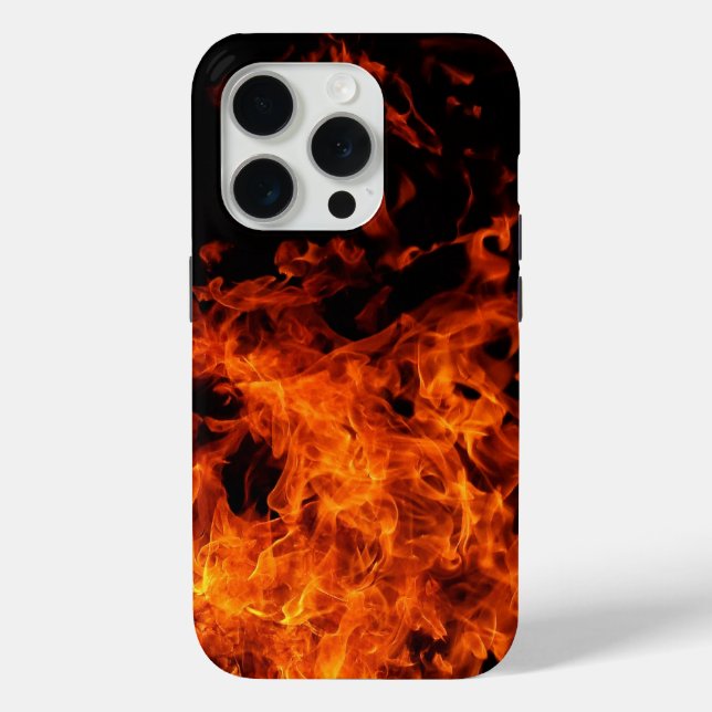 Coques Case-Mate iPhone flamme IPhone 15 coques (Verso)