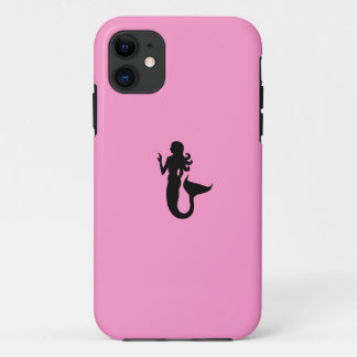 Etui iPhone Case-Mate Flamme noir sur rose
