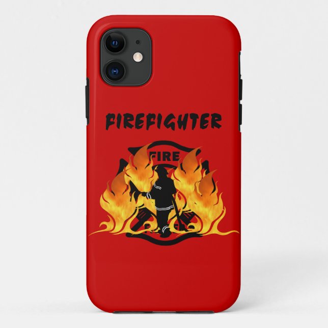 Coques Case-Mate iPhone Flammes du service d'incendie (Dos)