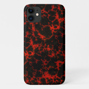 Coque Case-Mate Pour iPhone Flammes rouges et noires d'énergie