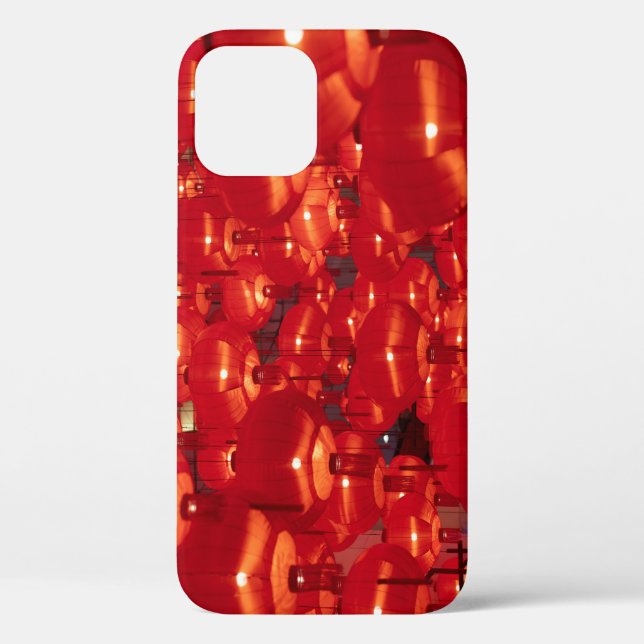 Coques Case-Mate iPhone Flammes rouges Nouvel An chinois (Verso)