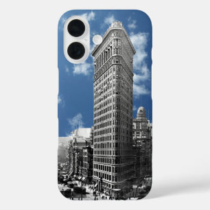 Coque Pour iPhone 16 Flatiron Building Manhattan 1910