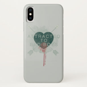 Case-Mate iPhone Case Flèche   "Attiré Aux Mauvais Garçons" Coeur Percé