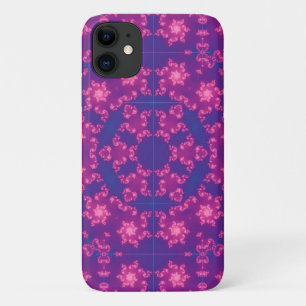 Case-Mate iPhone Case Flèche de neige rose et bleu Kaleidoscope