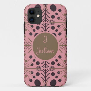 Case-Mate iPhone Case Flèche géométrique Boho rose personnalisé