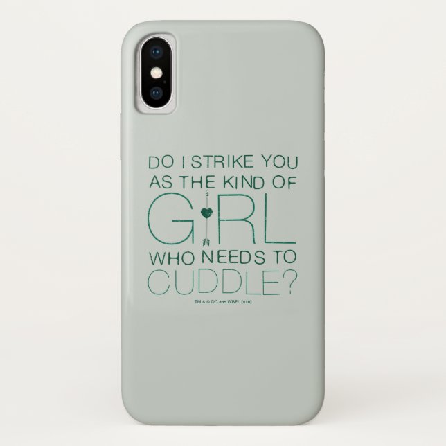 Coques Case-Mate iPhone Flèche | Le Genre De Fille Qui A Besoin De Se Serr (Dos)