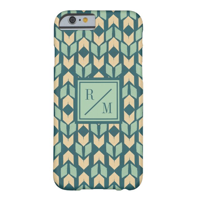 Coques Case-Mate iPhone Flèche turquoise géométrique extérieure d'étape | (Dos)