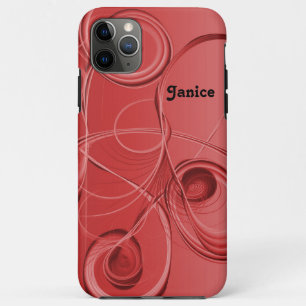 Case-Mate iPhone Case Flèches Abstraites en rouge
