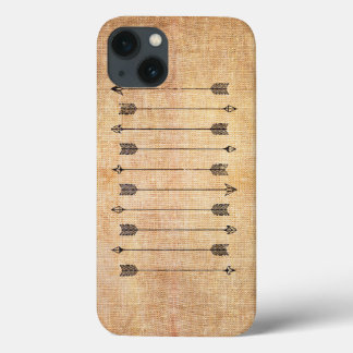 Etui iPhone Case-Mate Flèches de lin rustique Hipster