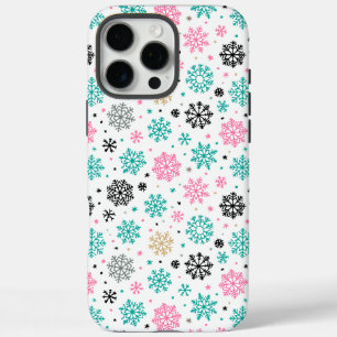 Coque iPhone 16 Pro Max Flèches de neige rétro
