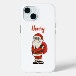 Coque Case-Mate iPhone Flèches de Noël du Père Noël sur mesure