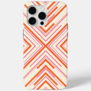 Coque Case-Mate iPhone Flèches en rose, orange et crème