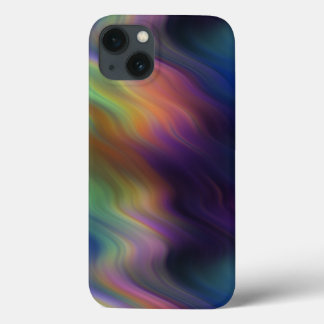 Case-Mate iPhone Case Flèches foncées arc-en-ciel de couleurs Abstraites